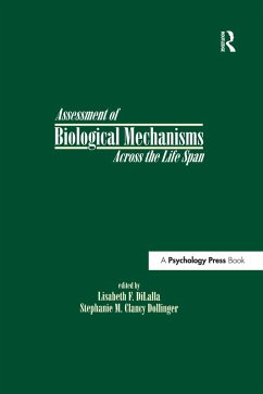 Assessment of Biological Mechanisms Across the Life Span (eBook, ePUB)