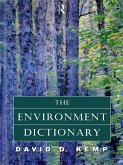 The Environment Dictionary (eBook, ePUB)