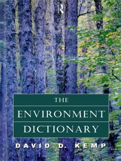The Environment Dictionary (eBook, ePUB) - Kemp, David