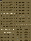 Generative Linguistics (eBook, PDF)