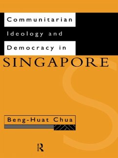 Cover Communitarian Ideology and Democracy in Singapore (eBook, PDF)
