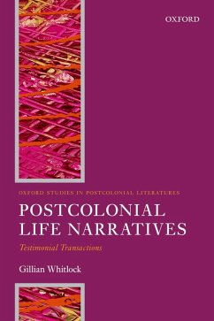 Postcolonial Life Narratives (eBook, PDF) - Whitlock, Gillian