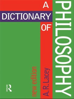 Dictionary of Philosophy (eBook, PDF) - Lacey, Alan