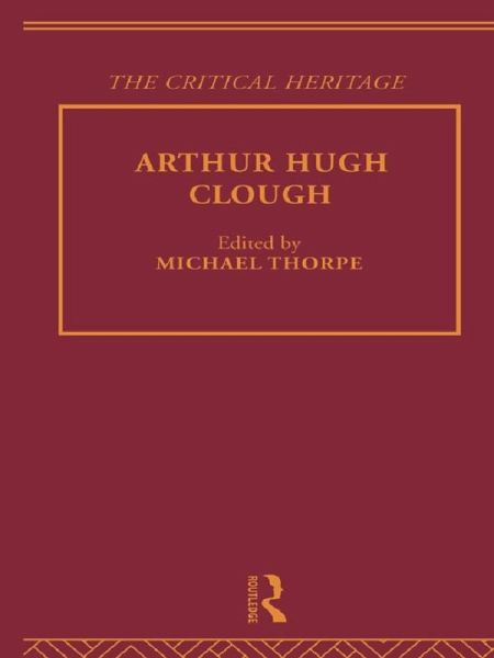 Arthur Hugh Clough (eBook, ePUB) Arthur Hugh Clough (eBook, ePUB)