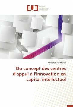 Du concept des centres d'appui à l'innovation en capital intellectuel - Gatsimbanyi, Myriam