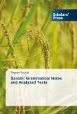 Santali: Grammatical Notes and Analyzed Texts