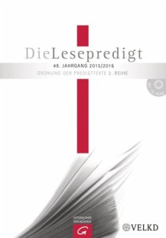 Cover Die Lesepredigt 2015/2016, m. CD-ROM