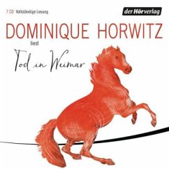 Tod in Weimar, 7 Audio-CDs - Horwitz, Dominique