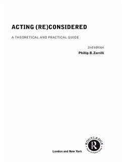 Cover Acting (Re)Considered (eBook, ePUB)