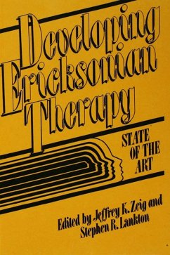 Cover Developing Ericksonian Therapy (eBook, PDF)