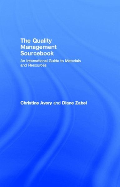 The Quality Management Sourcebook (eBook, PDF)