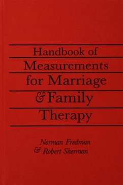 Cover Handbook Of Measurements For Marriage And Family Therapy (eBook, PDF)