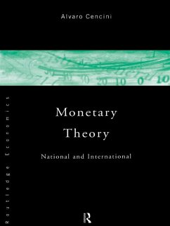 Monetary Theory (eBook, PDF) - Cencini, Alvaro