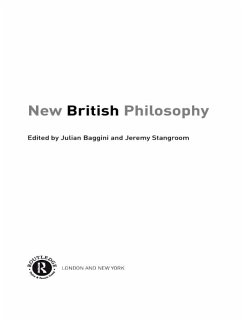 Cover New British Philosophy (eBook, PDF)