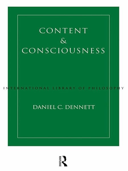 Content and Consciousness (eBook, ePUB) Content and Consciousness (eBook, ePUB)