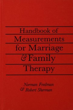 Handbook Of Measurements For Marriage And Family Therapy (eBook, ePUB) - Sherman, Ed. D.; Fredman, Ph. D.
