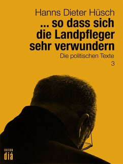 ... so dass sich die Landpfleger sehr verwundern (eBook, ePUB) - Hüsch, Hanns Dieter