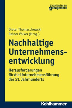 Nachhaltige Unternehmensentwicklung - Thomaschewski, Dieter