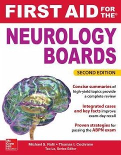 First Aid for the Neurology Boards - Rafii, Michael S; Cochrane, Thomas I