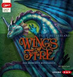 Das bedrohte Königreich / Wings of Fire Bd.3 (1 MP3-CDs) - Sutherland, Tui T.