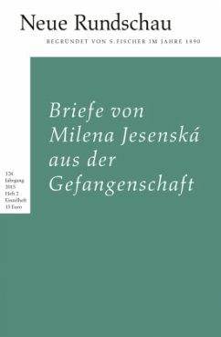 Briefe von Milena Jesenská aus dem Gefängnis