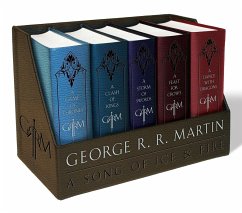 George R. R. Martin's A Game of Thrones Leather-Cloth Boxed Set (Song of Ice and Fire Series) - Martin, George R. R.