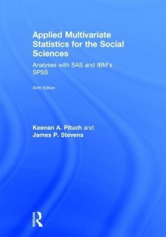 Applied Multivariate Statistics for the Social Sciences - Pituch, Keenan A; Stevens, James P