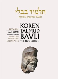 Koren Talmud Bavli No, Vol.18: Nedarim: Hebrew/English, Daf Yomi Size B&w Edition - Steinsaltz, Adin