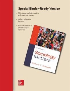 Looseleaf for Sociology Matters - Schaefer, Richard T.