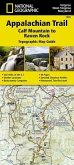 National Geographic Adventure Travel Map Calf Mountain to Raven Rock