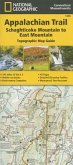 National Geographic Adventure Travel Map Schaghticoke Mountain to East Mountain