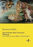 Das Oxforder Buch Deutscher Dichtung