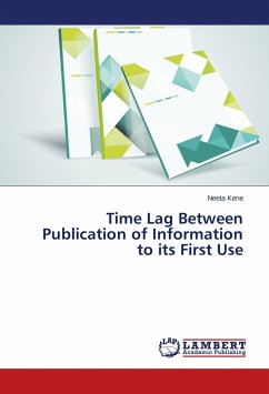 Time Lag Between Publication of Information to its First Use - Kene, Neeta