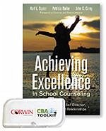 Bundle Squier: Achieving Excellence in School Counseling Through Motivation, Self-Direction, Self-Knowledge and Relationships + CBA Toolkit on a Flash Drive - Squier, Karl L; Nailor, Patricia; Carey, John C