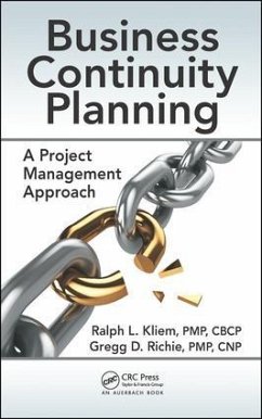 Business Continuity Planning - Kliem, Ralph L; Richie, Gregg D