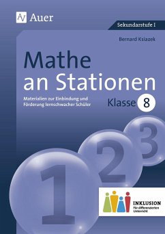 Mathe an Stationen 8 Inklusion - Ksiazek, Bernard