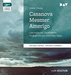 Casanova - Mesmer - Amerigo - Zweig, Stefan