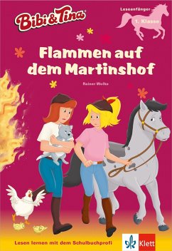 Bibi und Tina - Flammen auf dem Martinshof - Bibi & Tina: Flammen auf dem Martinshof, m. Buch, m. Online-Zugang