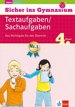 Sicher ins Gymnasium Mathematik Textaufgaben 4. Klasse