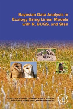 Bayesian Data Analysis in Ecology Using Linear Models with R, BUGS, and Stan (eBook, ePUB) - Korner-Nievergelt, Franzi; Roth, Tobias; Felten, Stefanie von; Guélat, Jérôme; Almasi, Bettina; Korner-Nievergelt, Pius