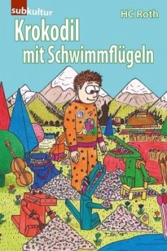 Cover Krokodil mit Schwimmflügeln