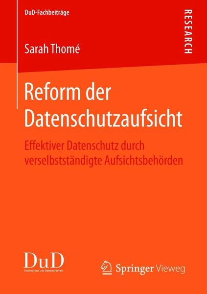 Reform der Datenschutzaufsicht Reform der Datenschutzaufsicht