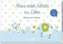 Cover Meine ersten Schritte ins Leben (blau)