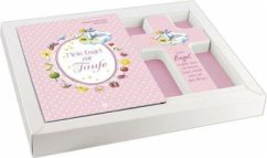 Cover Mein Engel zur Taufe, rosa, m. Holzkreuz