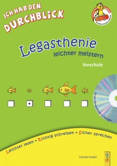 Legasthenie leichter meistern - Vorschule, m. Audio-CD - Haider, Claudia