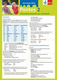 Pontes 02 Grammatik passend zum Schulbuch