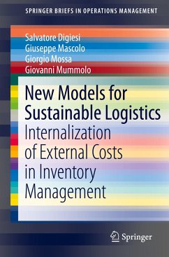 New Models for Sustainable Logistics - Digiesi, Salvatore;Mascolo, Giuseppe;Mossa, Giorgio