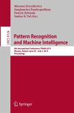 Pattern Recognition and Machine Intelligence