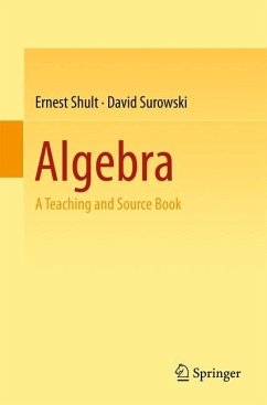 Algebra - Shult, Ernest;Surowski, David