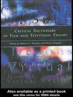 Cover Critical Dictionary of Film and Television Theory (eBook, ePUB)